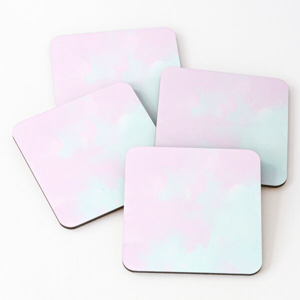 Item preview, Blue and pink watercolour designed and sold by Moonlight-Art-.