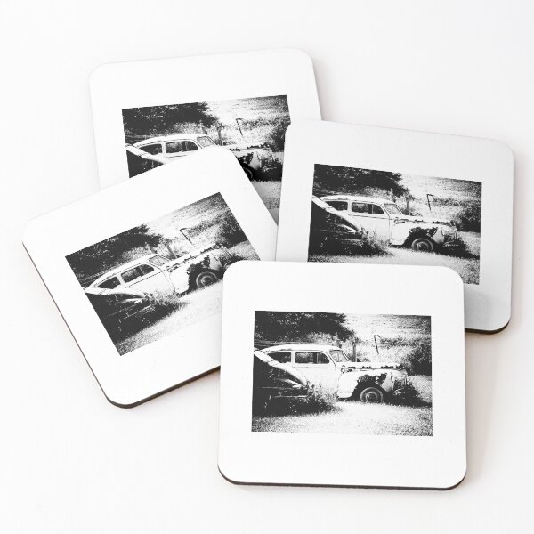 Item preview, Old abandoned cars in field designed and sold by Stephen Orsillo.