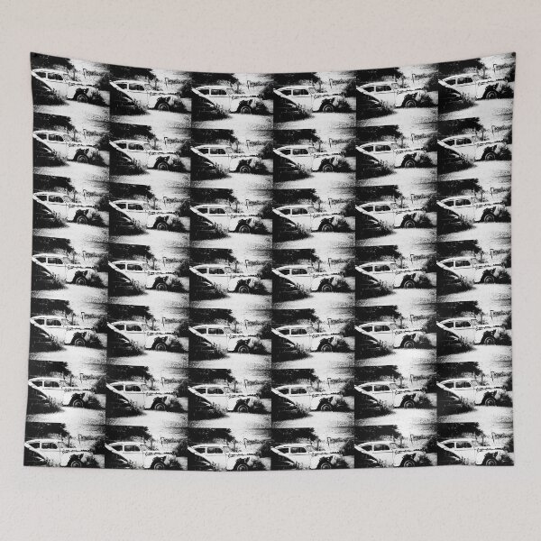 Item preview, Old abandoned cars in field designed and sold by Stephen Orsillo.