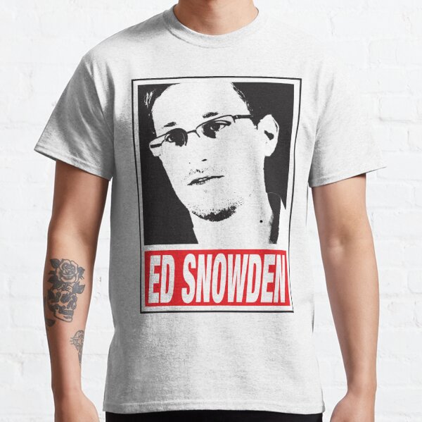 free snowden shirt