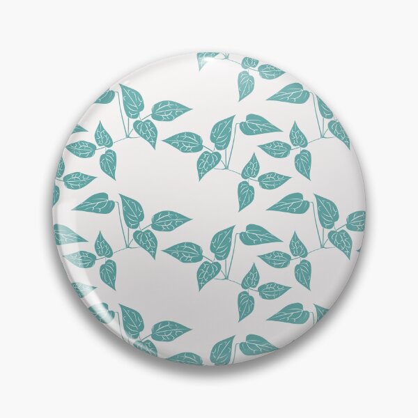 Item preview, green seamless leaves patterns designed and sold by T-Project.