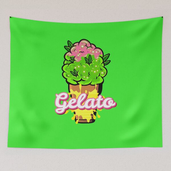 Item preview, Gelato Weed Strain Art designed and sold by DabGraphic.