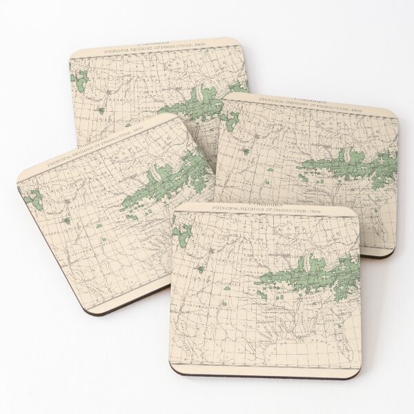 Item preview, Old US Cherry Tree Orchard Map (1903) Vintage United States Agricultural Atlas  designed and sold by BravuraMedia.