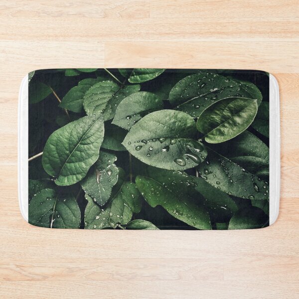 Item preview, Leaves with raindrops designed and sold by Hasan Kamal.