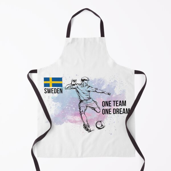 Item preview, Swedish Football Player Kicking the Football - Football designed and sold by cravingmart.