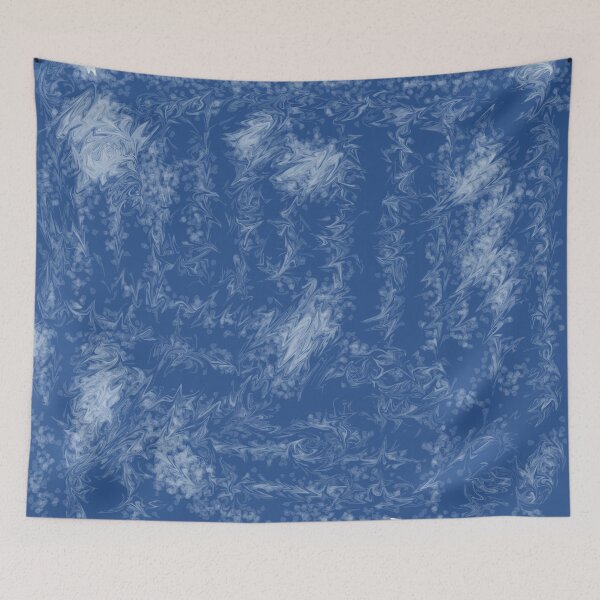 Item preview, simple blue zigzag designed and sold by INTALK.