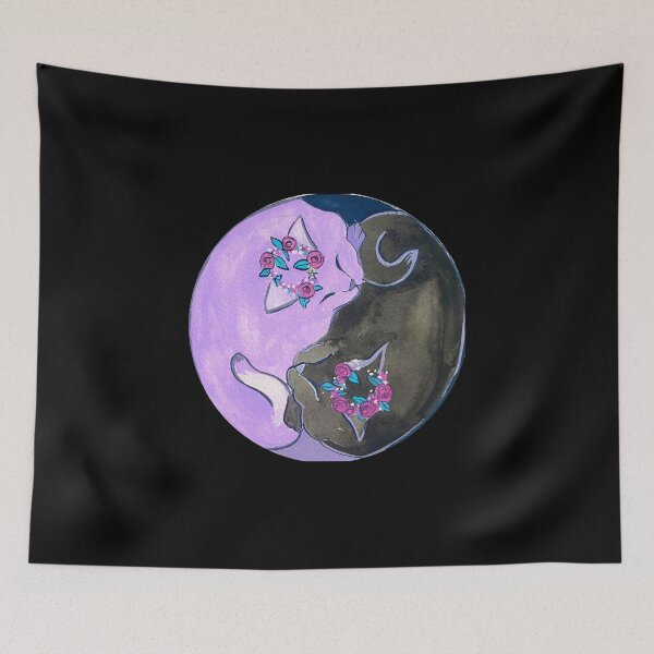 Item preview, Ying Yang Cats designed and sold by Art-by-Denise.