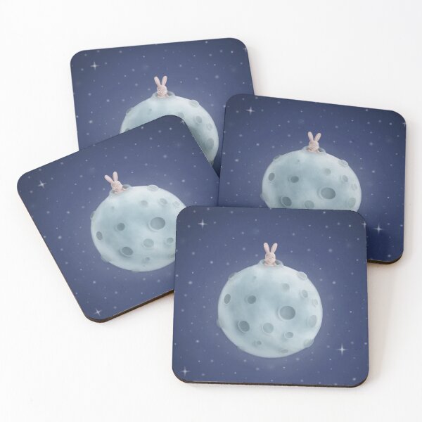 Item preview, Moon rabbit designed and sold by tallrabbit.