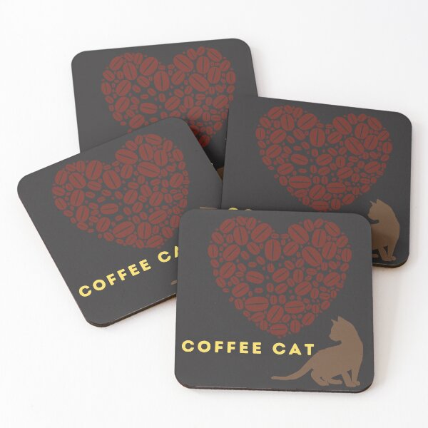 Item preview, Coffee Cat designed and sold by myteebaq.