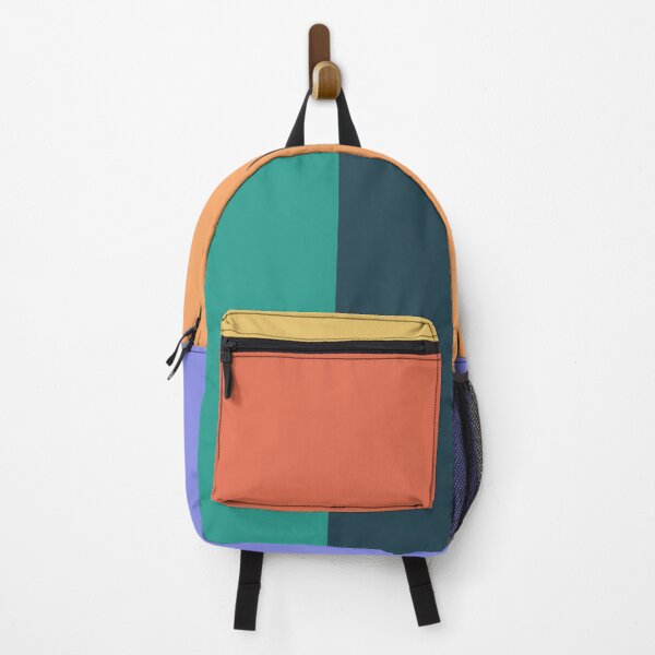 Vista previa del artículo con la obra «Mochila con bloques de color», diseñado y vendido por jungafree.