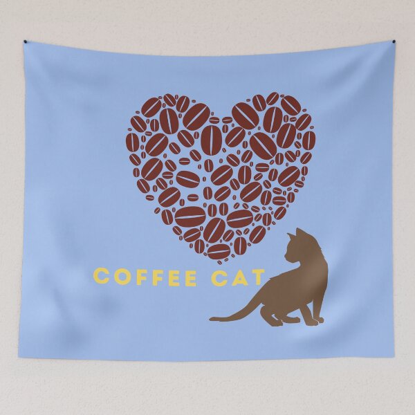 Item preview, Coffee Cat designed and sold by myteebaq.