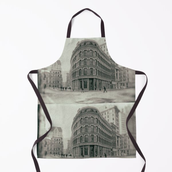 Item preview, Old Flat Iron Building at Corner of Franklin and Devonshire Boston Massachusetts designed and sold by Stephen Orsillo.