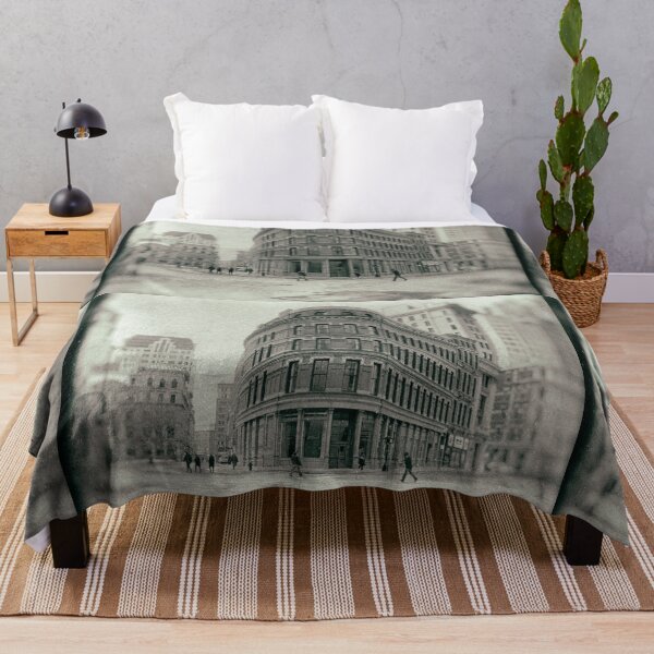 Item preview, Old Flat Iron Building at Corner of Franklin and Devonshire Boston Massachusetts designed and sold by Stephen Orsillo.