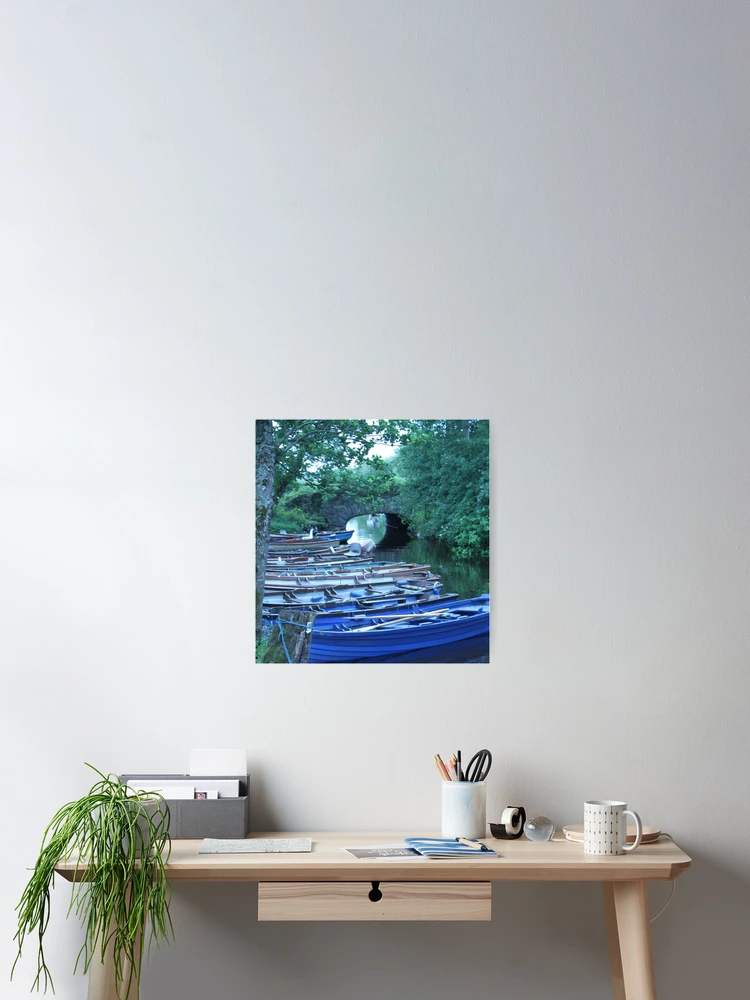 Thumbnail 2 of 3, Poster, Green Bridge designed and sold by Laura K Wright.