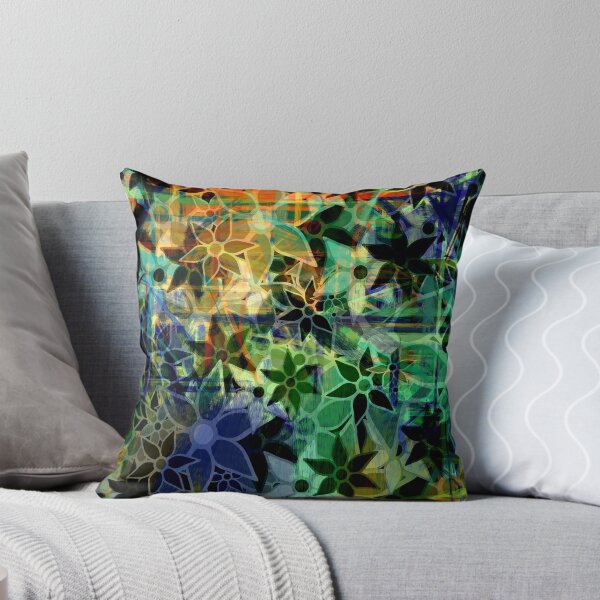 Item preview, Abstract Art Retro Trendy Floral Pattern designed and sold by enhan.