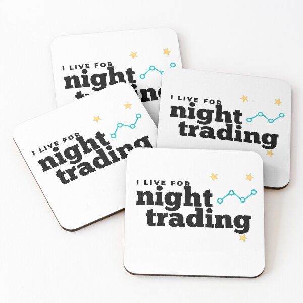 Item preview, The Night Trader Artwork (black) designed and sold by TraderShirts.