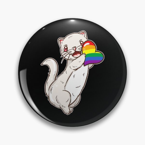 Item preview, Japanese Anime Lgbt Pride Rainbow Otter designed and sold by DeclanMoss.