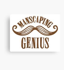 manscaping genius Canvas Print