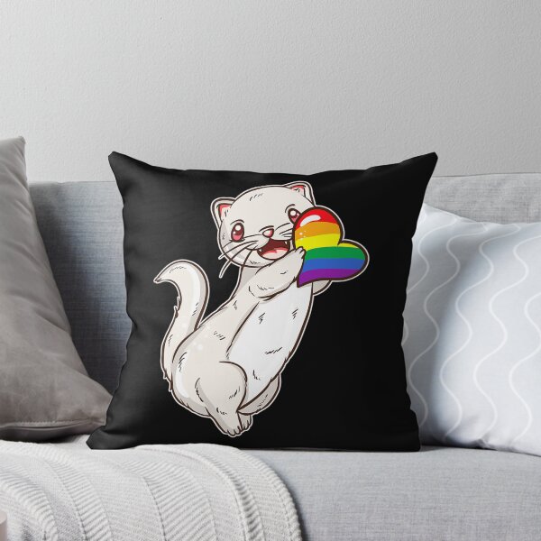 Item preview, Japanese Anime Lgbt Pride Rainbow Otter designed and sold by DeclanMoss.