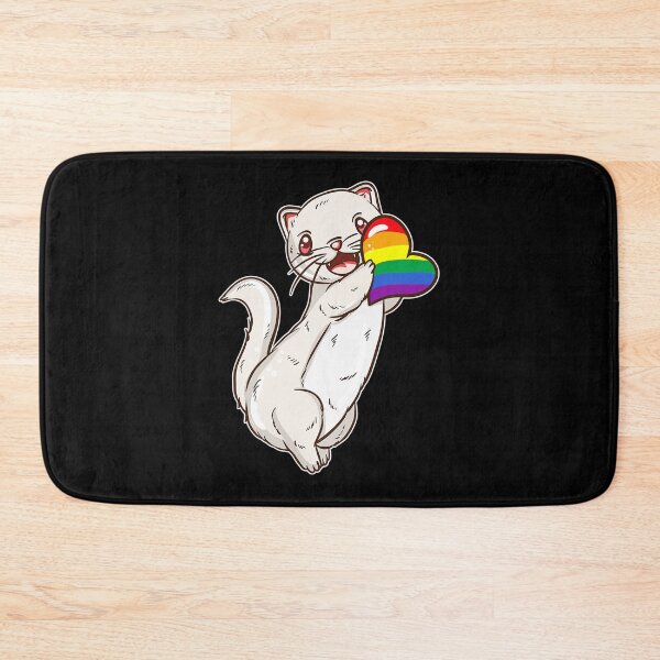Item preview, Japanese Anime Lgbt Pride Rainbow Otter designed and sold by DeclanMoss.