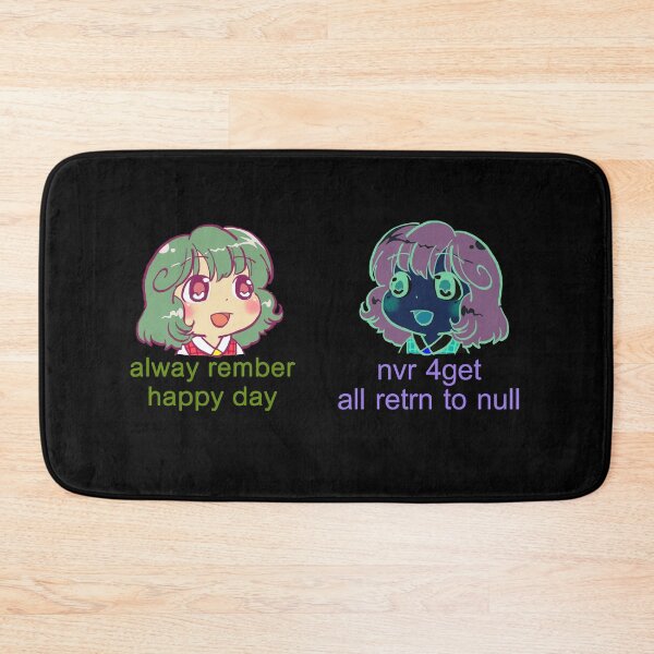 Item preview, my double pack of pls rember happy day yuuka kazami and the dark reverse / touhou meme designed and sold by RansRoom.