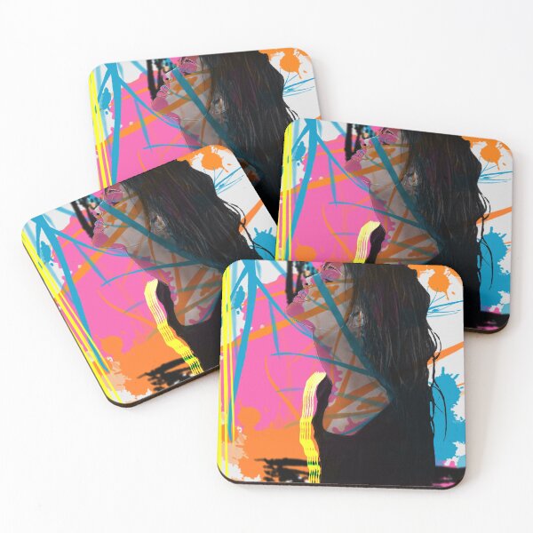 Item preview, Pretty colorful messy abstract queen style designed and sold by R0X Designs .