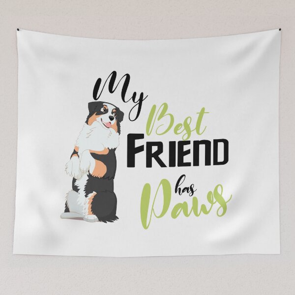 Item preview, Black tri color australian shepherd designed and sold by PawsoMania.