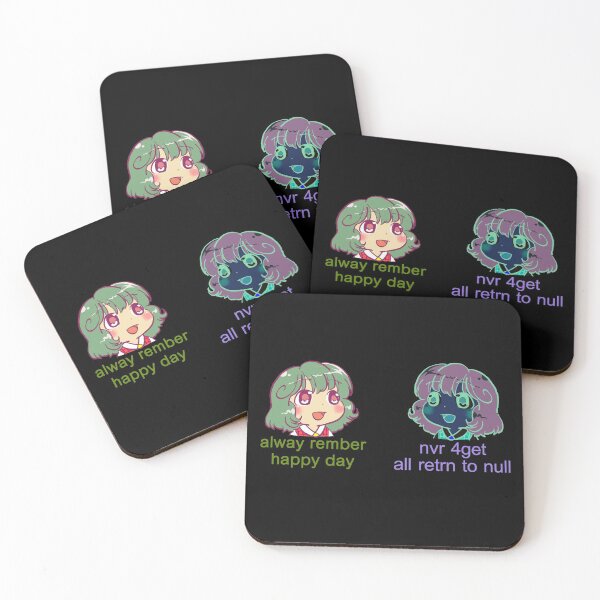 Item preview, my double pack of pls rember happy day yuuka kazami and the dark reverse / touhou meme designed and sold by RansRoom.
