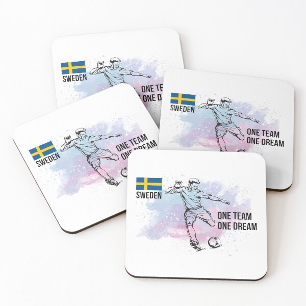 Item preview, Swedish Football Player Kicking the Football - Football designed and sold by cravingmart.