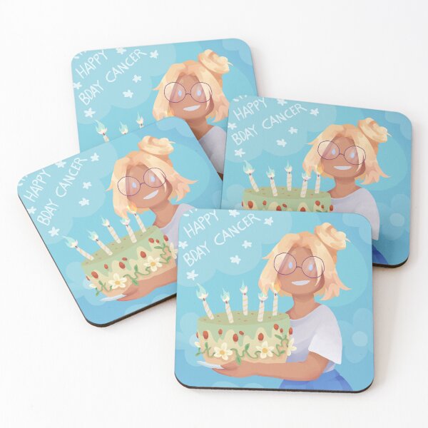 Item preview, Cancer Birthday Art designed and sold by Mokarika.