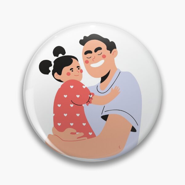 Item preview, Dad and Daughter Love Expressed Happily designed and sold by Best-GRD.