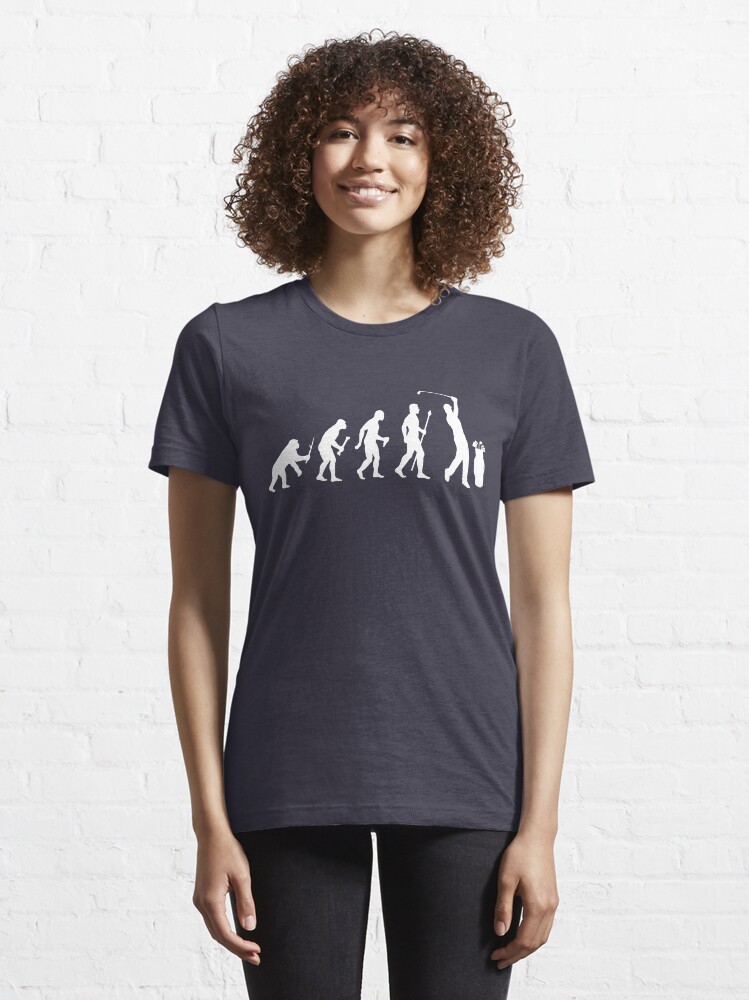 Alternate view of Funny Evolution Of Golf Essential T-Shirt