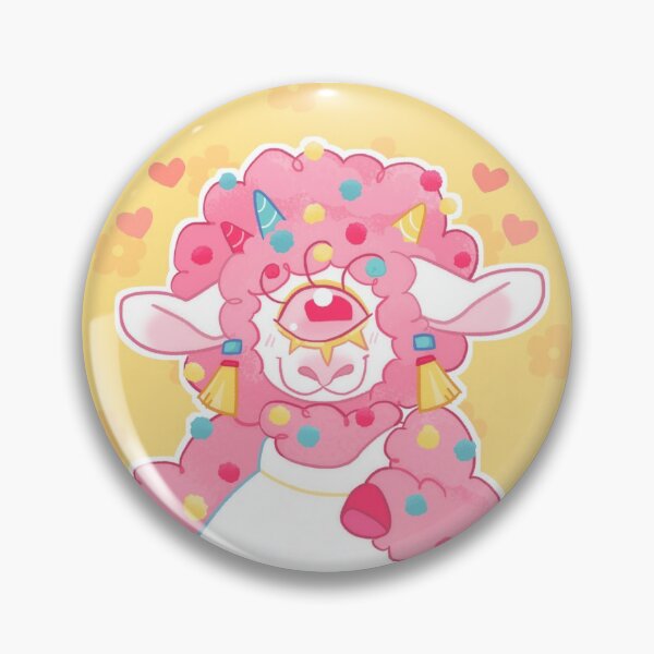 Item preview, pom pom sheep designed and sold by umbrellamachine.