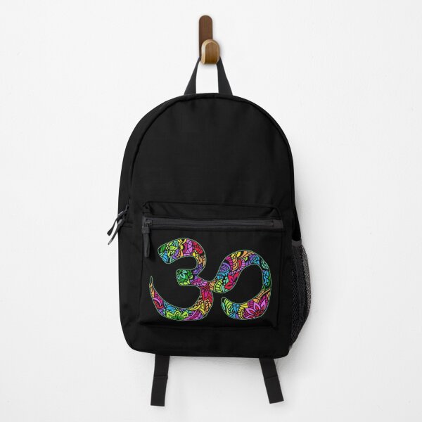 Item preview, om Yoga Life Peace & Joy psychedelic designed and sold by Red_Stickers.