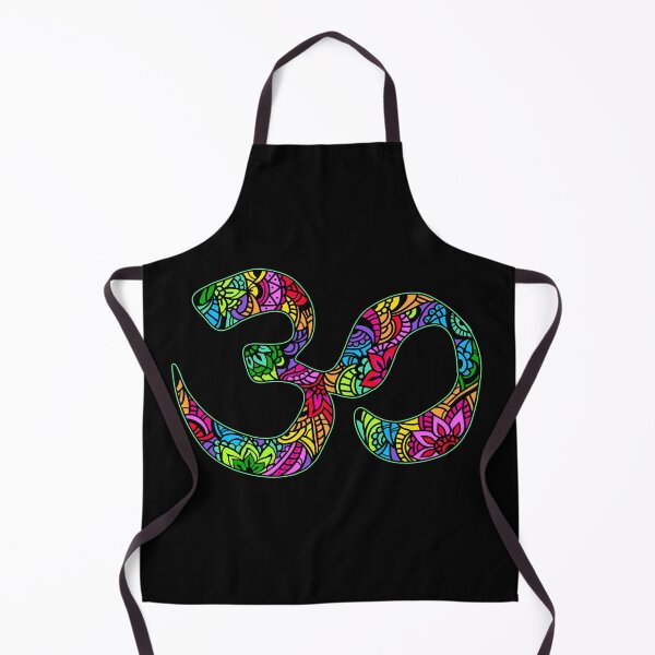 Item preview, om Yoga Life Peace & Joy psychedelic designed and sold by Red_Stickers.