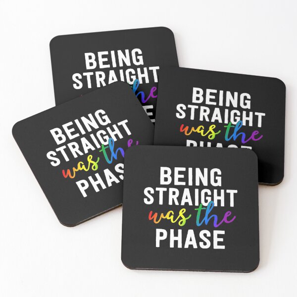 Item preview, Being Straight Was The Phase Shirt Lgbt Gay Pride designed and sold by MillieConnor.