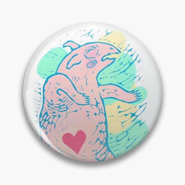 Item preview, Monster with Heart in Pastel Colours designed and sold by RightVillainous.