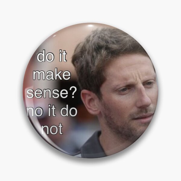 Artikelvorschau, Romain Grosjean Formel-1-Reaktionsmeme entworfen und verkauft von formula1memes.