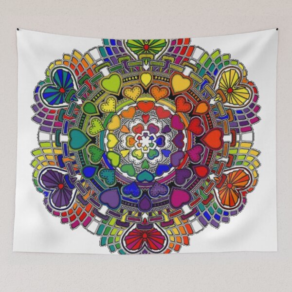 Item preview, mandala for love designed and sold by silvapajic.