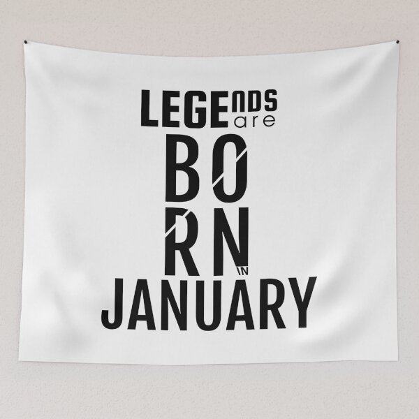 Item preview, Legends born in January designed and sold by Gajaman Creations.