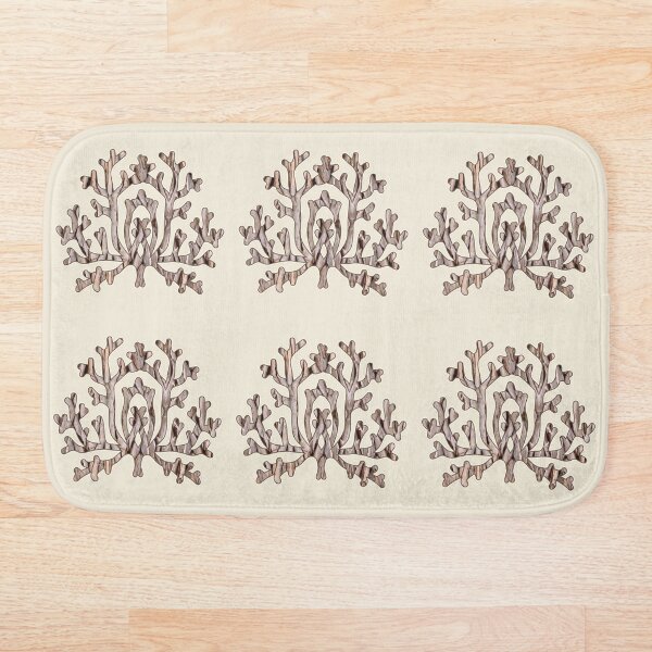 Item preview, Driftwood Coral Tree - neutral brown beige - Vicki Hadfield designed and sold by Printable Pressies.
