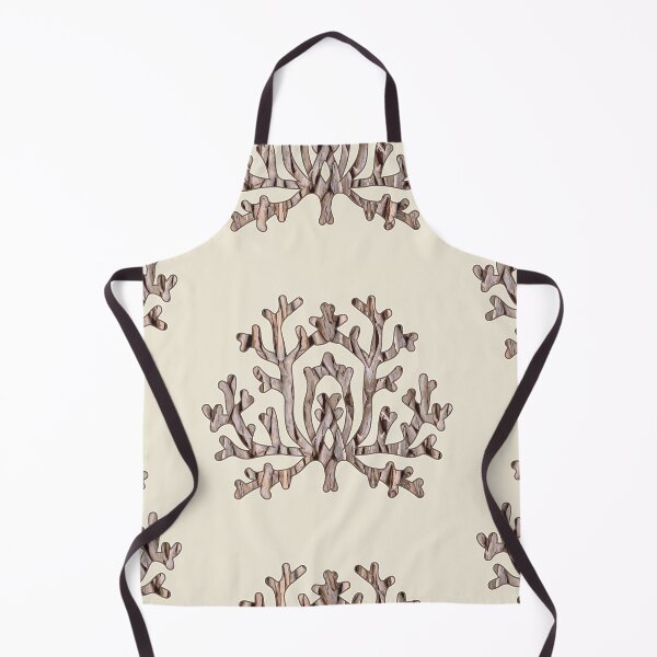Item preview, Driftwood Coral Tree - neutral brown beige - Vicki Hadfield designed and sold by Printable Pressies.