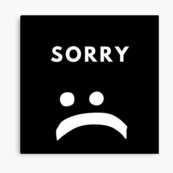 Impression Sur Toile Triste Triste Par Mariiacreation Redbubble