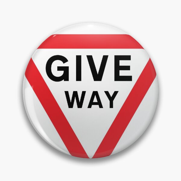 Item preview, UK traffic sign: Give way (TSRGDNO 602) designed and sold by Spyromike.