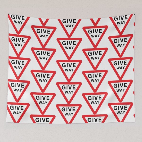Item preview, UK traffic sign: Give way (TSRGDNO 602) designed and sold by Spyromike.