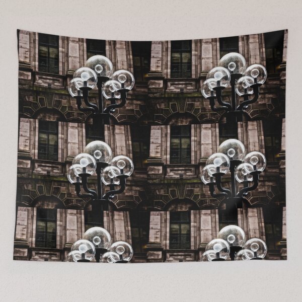 Item preview, Old victorian Boston street lights and building designed and sold by Stephen Orsillo.