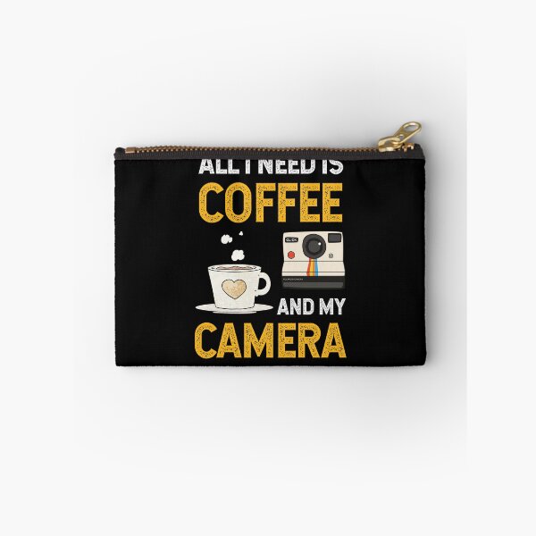 Item preview, All I Need Is Coffee And My Camera designed and sold by wackodesign.