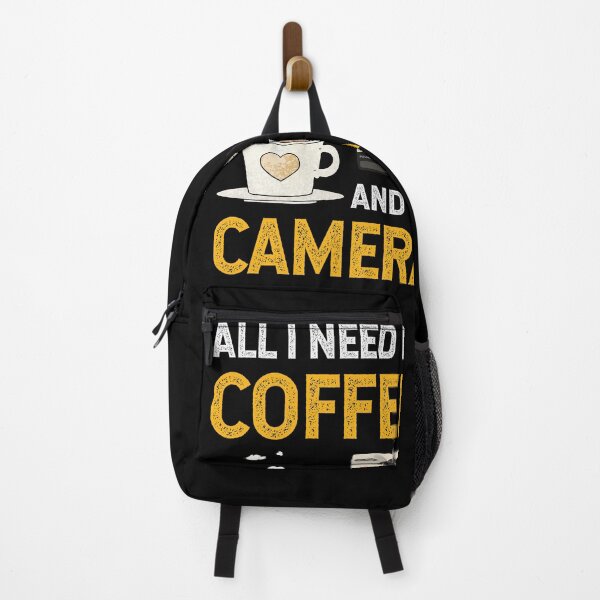 Item preview, All I Need Is Coffee And My Camera designed and sold by wackodesign.