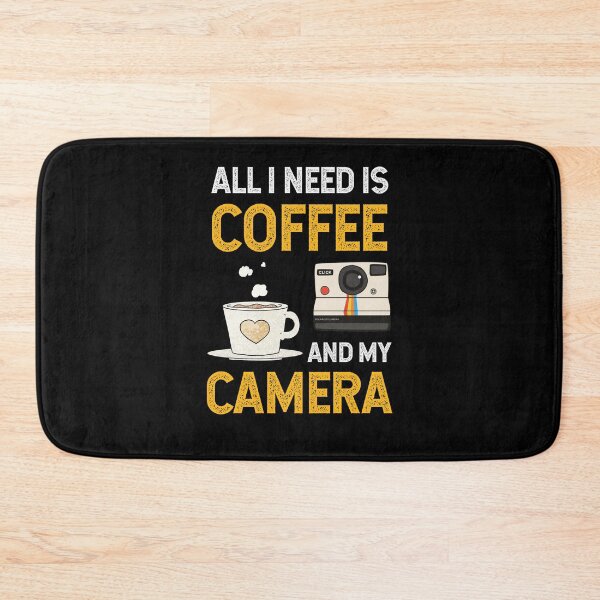 Item preview, All I Need Is Coffee And My Camera designed and sold by wackodesign.
