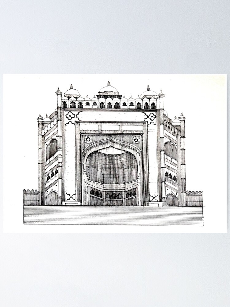 Buland Darwaza, Fatehpur Sikri, Agra, Utter Pradesh, India Stock Photo -  Alamy